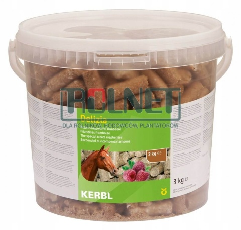 Przysmaki przysmak dla koni MALINA 3 kg