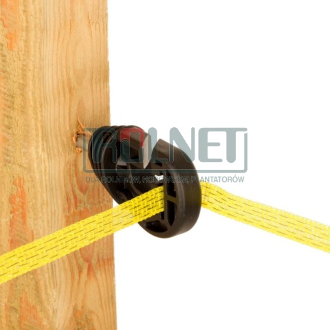 Taśma ogrodzeniowa AKO TopLine Plus 20 mm 200 m żółto-pomarańczowa