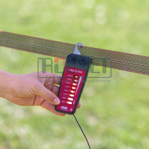 Tester napięcia ogrodzeń elektrycznych AKO 8-diodowy 1 000–10 000 V