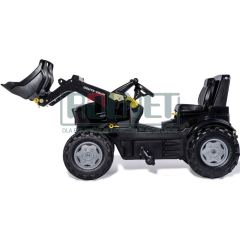 Traktor Deutz Agrotron z ładowaczem czołowym, czarny