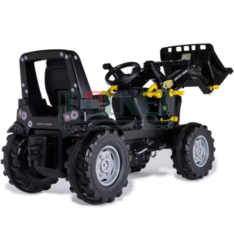Traktor Deutz Agrotron z ładowaczem czołowym, czarny