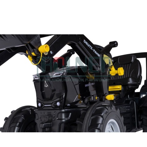 Traktor Deutz Agrotron z ładowaczem czołowym, czarny