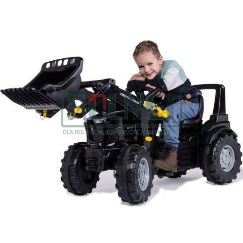 Traktor Deutz Agrotron z ładowaczem czołowym, czarny
