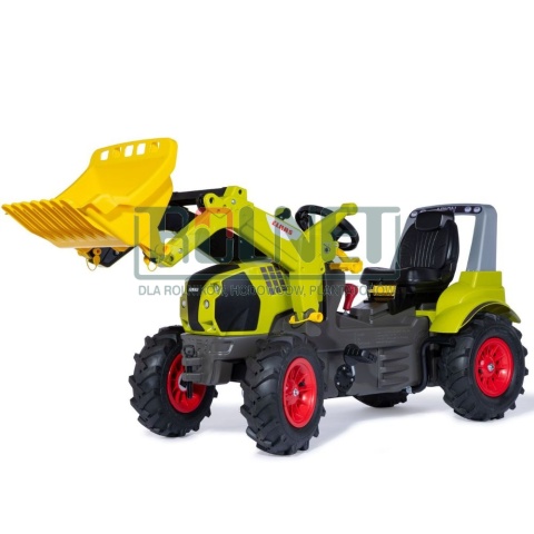 Traktor na pedały Claas z ładowaczem czołowym Rolly Toy