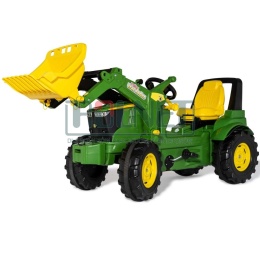 Traktor na pedały John Deere 7310R z ładowaczem czołowym Rolly Toys 730034