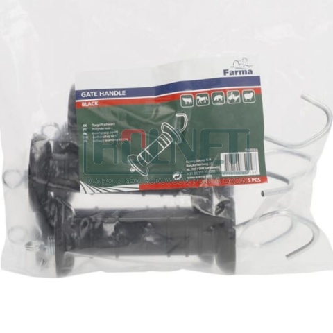 Uchwyt izolacyjny bramowy do lin i plecionek