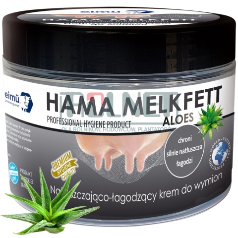 Maść do wymion silnie natłuszczający Hama Melkfett z aloesem 500 ml