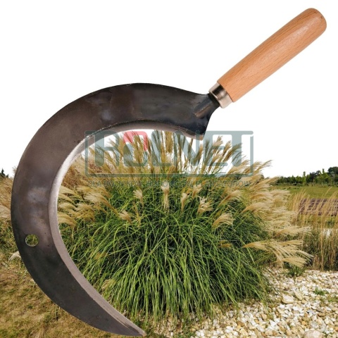 Sierp ogrodniczy SHW HAVAU 45 cm do trawy i roślin