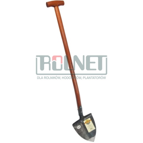 Szpadel łopatkowy SHW REX Premium z uchwytem T i trzonkiem jesionowym 95 cm