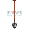 Szpadel łopatkowy SHW REX Premium z uchwytem T i trzonkiem jesionowym 95 cm
