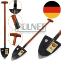 Szpadel łopatkowy SHW REX Premium z uchwytem T i trzonkiem jesionowym 95 cm