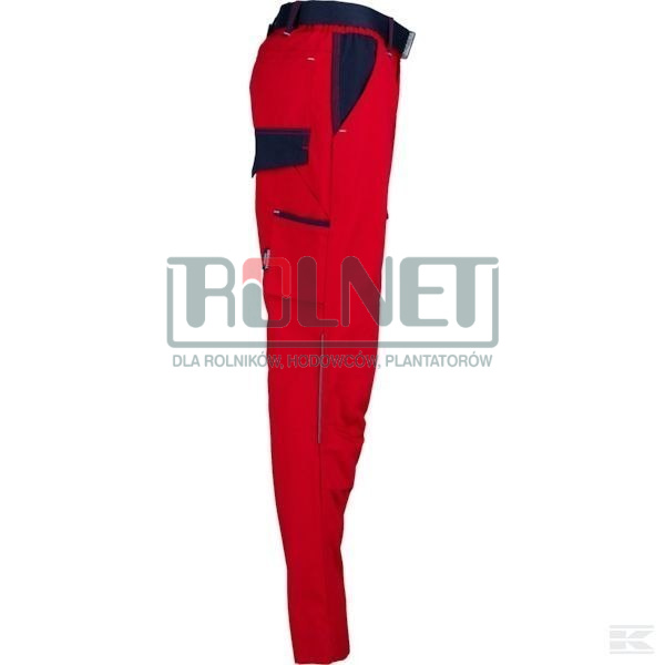 Spodnie robocze Original, czerwone