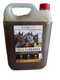 Olej Lniany dla koni + lizawka + przysmak GRATIS