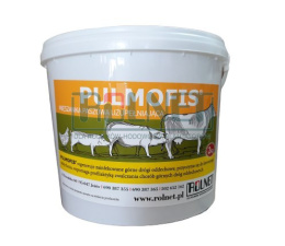 PULMOFIS, dodatek zapobiegający chrobom układu oddechowego u świń, bydła i drobiu, 2 kg