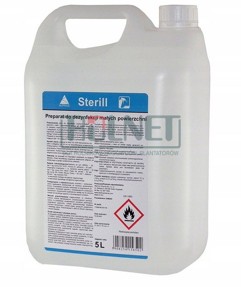 Płyn do dezynfekcji powierzchni Sterill, 5 L